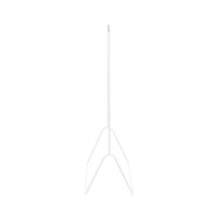 Elias – Stender in metallo laccato bianco.