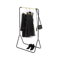 Elias - Stender in metallo laccato nero