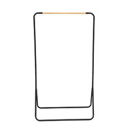 Elias - Stender in metallo laccato nero