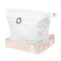 Custodia Con Sacco Salvaspazio Sottovuoto - Compactor "Pink Edition" L