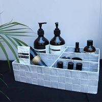 "Toronto" Separatore cassetto bianco con 5 scomparti