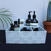 "Toronto" Separatore cassetto bianco con 5 scomparti