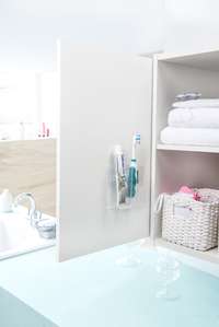 Vision - Portaoggetti da Muro Organizer con 2 scomparti