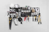 Walltech Garage - Set 10 Ganci Per Panello Forato